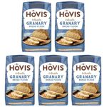 Malted Brown Granary Flour 1Kg X 5 Pack, Suitable for hand baking and bread machines, Make tasty loaves of bread for your favourite sandwiches, Suitable for vegetarians