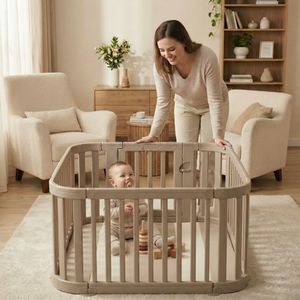 Venture All Stars Duo Baby Playpen – Portable Safety Play Yard