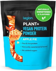 LEGION Plant+ Vegan Protein Powder - Rice & Pea Protein Plant Based Protein Powder - Non-GMO, Gluten-Free & Naturally Sweetened Plant Protein Powder - Dairy Free Protein Powder (20 Servings)