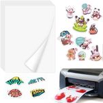 ADERTOS 30 Sheets A4 Sticker Paper 