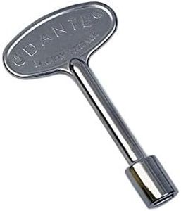 Dante Products Universal Gas Valve Key, 3-Inch, Chrome