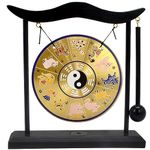 Zen Gossip Chart Mini Desktop Gong Table Taiji The Twelve Chinese Zodiac Signs Home Decor