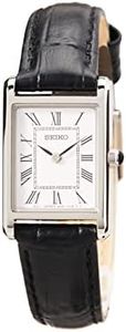 Seiko Femmes Analog Quartz Montre avec Bracelet en Cuir SWR053P1