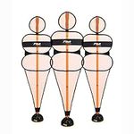 Football Flick Unisex Youth Flick Urban Essentials Set Football Training, Orange,Black, 680mmx380mmx130mm UK