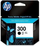 HP CC640EE 300 Original Ink Cartridge, Black, Single Pack