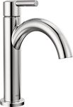Delta Faucet Nicoli Single Hole Bathroom Tap, Basin Tap, Single Handle Bathroom Faucet Chrome, Bathroom Sink Faucet, Drain Assembly, Chrome 15749LF
