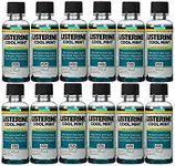 Listerine Cool Mint Antiseptic Mouthwash for Bad Breath, Travel Size 3.2 oz - Pack of 12