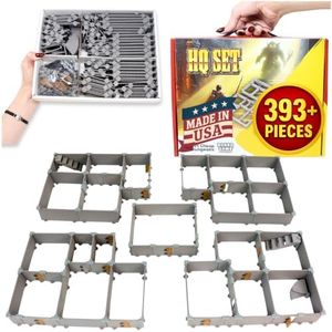 Dirt Cheap Dungeons - HQ Set - Board Game Supplement | Modular & Customizable | Injection-Molded for Superior Durability | TTRPG Accessories for Hero Quest & Tabletop Gaming