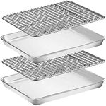 Baking Sheet with Rack Set [2 Pans 