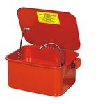 Hilka 84995505 Bench Parts Washer, red, Standard