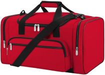 YoKelly Sports Duffel Bag 22 Inch Travel Gym Duffle - Red