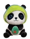 HUG 'n' FEEL SOFT TOYS Long Soft Lovable hugable Cute Giant Life Size Teddy Bear. (30cm Soft Toy, Avocado Panda)