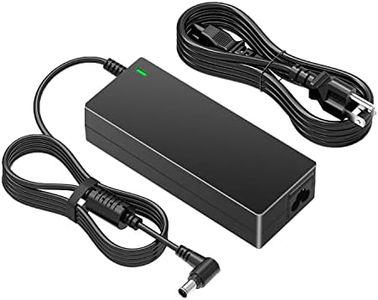 DC 19V Power Supply Ac Adapter for Samsung 32" TV UN32J400 UN32J5003AF UNJ32J5205 LED Monitor, LG Monitor 22" 24" 27" 29" 32" 22LN4510 24EN33 24LH4830 27EA63V-P 34UM69 Cord Tip 6.5mm