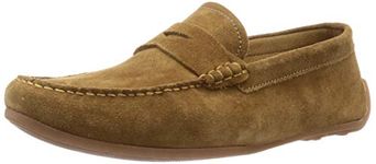 Clarks Reazor Penny, Men’s Mocassins, Beige (Dark Sand Suede Dark Sand Suede), 6.5 UK (40 EU)