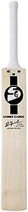 SG Scorer Classic Cricket Bat for Mens and Boys (Beige, Size -5) | Material: Kashmir Willow | Lightweight | Free Cover | Ready to play | for Intermediate Player | Ideal for Leather Ball | Grade 1+