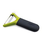 Joseph Joseph Y Shaped Stainless Steel Peeler, Vegetable peeling, Potato eye remover & scraping blade, Dishwasher safe - Green, 24