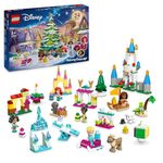 LEGO ǀ Disney Princess Advent Calendar 2024, Christmas Countdown Building Toy Set for 5 Plus Year Old Girls & Boys, with 24 Surprises Including 5 Micro-Doll character Figures, Gift Idea for kids 43253