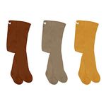 bistyle Baby Girls Tights Thick Leggings Soft | Warm Organic Cotton Stockings Pantyhose | Newborn Infant Toddler 1/3 Pack (as8, age, 6_months, 12_months, Brown/Light Brown/Mustard)