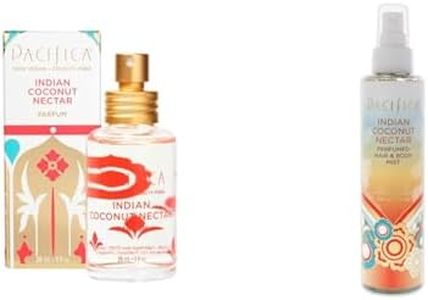 Pacifica Indian Coconut Nectar Spray Perfume and Body Mist Bundle