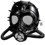 Halloween Costume Cosplay Steampunk Party Masquerade Gas Mask Black