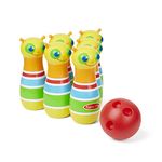 Melissa and Doug Sunny Patch Giddy Buggy Bowling Action Game - 6 Bug Pins, 1 Plastic Ball