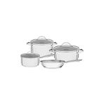 Tramontina Stainless Steel 4 Pcs. Cookware Set