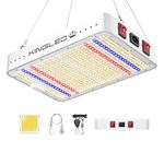 KingLED King Plus 1000 Watts Double Chips Full Spectrum LED Grow Light with UV and IR for Greenhouse Indoor Plant Veg and Flowers