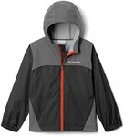 Columbia Toddler Boys Glennaker Rain Jacket, Shark/City Grey, 2T