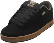 Etnies Kingpin Men's Skateboarding Shoe Classic Puffy Sustainable, Comfortable & Durable Footwear with Die-Cut EVA Insole, Black/Green/Gum, 9