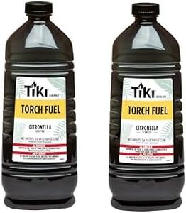 TIKI 121719468 Scented Easy Pour System Brand Citronella Torch Fuel, 100 oz. 2-Pack, Brown