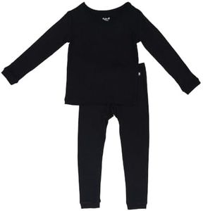 KYTE BABY Toddler Pajama Set - Pjs for Toddlers Made of Soft Rayon Made From Bamboo Material (Midnight, 6T)