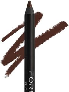 Formless Beauty by Jenny McCarthy Classic Eyeliner, Glides, Hollywood Brown | Long-Wearing, Lightweight Formula, Easily Blendable and Precise, Creamy Hydrating Formula, 100% Vegan, Paraben & Cruelty-Free