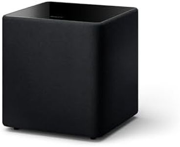 KEF Kube 10 MIE 10 Inch 300 Watt Powered Subwoofer (Black)