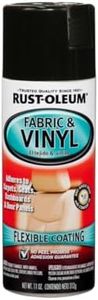 Rust-Oleum 248918 Automotive Enamel Fabric & Vinyl Spray Paint, 11 Ounce, Gloss Black, 11 Fl Oz