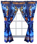 Star Wars Rebels Blue 63" Drapery/Curtain 4pc Set (2 Panels, 2 Tie backs) - Official Star Wars Product