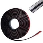 Frienda Car Windshield Weather Rubber Sealing Strip (10 Feet, Red and Color, EPDM Rubber) - T Shape Sealing Strip for Automotive Door, Window Decor