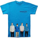 MERCH2ROCK Weezer Men's Blue Album T-Shirt Large | Officially Licensed Merchandise