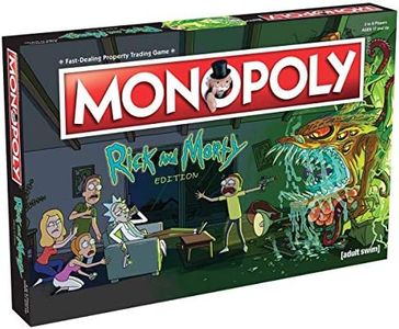 Rick and Morty Monopoly Board Game