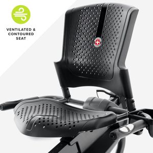Schwinn 510R Recumbent Exercise Bike – Adjustable Seat, LCD Display