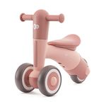 Kinderkraft MINIBI balance bike from 1 year, light balance bike without pedals, adjustable saddle, easy to clean, weighs 2.1 kg, Pink