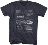 Back to The Future Blueprint T-Shir