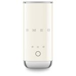 Smeg MFF02CRUK Retro 50s Style Mini Milk Frother, Pre Set Functions, Manual Function, 500W, Cream