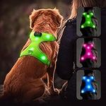 Flashseen LED Dog Harness, Lighted 