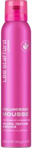 Lee Stafford Volumizing Hair Mousse | Styling - Add Volume & Texture to Fine Frizzy Hair, Best Flexible Body Boosting Foam with Strong Hold, Weightless, Thickening, Men & Women, 6.4 Oz