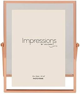 Impressions Cadre photo flottant Finition cuivre 10,2 x 15,2 cm