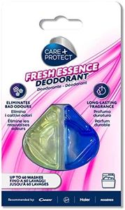 CARE + PROTECT Désodorisant Universel pour lave-vaisselle, élimine les mauvaises odeurs, parfum citron longue durée, 1 dose, Jusqu’à 60 lavages