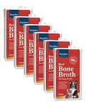 KARNLEA Pets Beef Bone Broth - 6x 500ml | 100% Real & Natural Liquid Bone Broth for Cats & Dogs | Nutritious High in Collagen & Protein for Healthy Joints, Gut, Digestion, Skin & Sickness Recovery