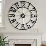 LEIKE Large Wall Clock - 24 Inch Re