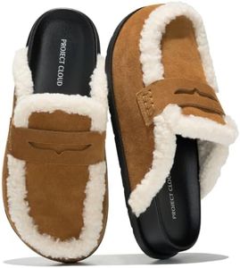 Project Cloud 100% Genuine Leather Slip-On Womens Clogs Mules for Women