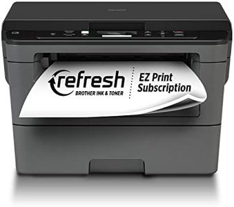 Brother Monochrome Laser HLl2390DW, Wireless Networking, Duplex Printing Refresh Subscription with Free Trial and Amazon Dash Replenishment Read